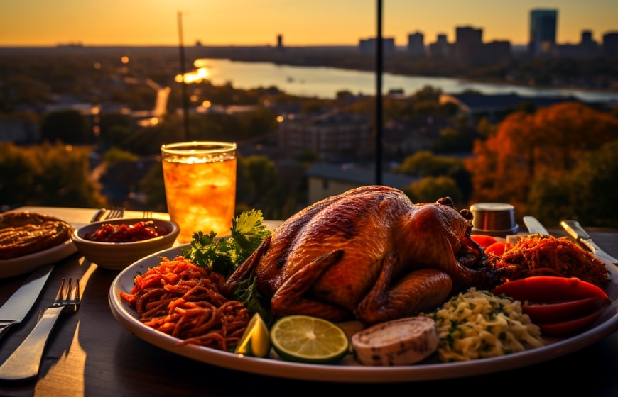 Festive and Tasty Treats at Austin Food Truck Park